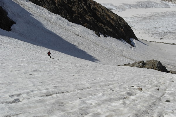 #9 Descente : Ah oui c Descente : Ah oui c'est vrai on est venus pour skier!
