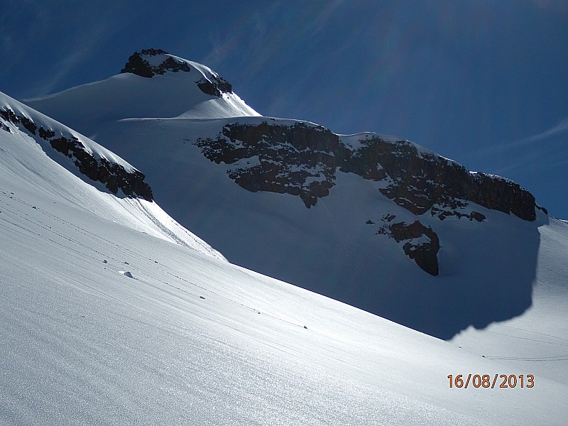 Sommet : du Cerro Pirigallo vu depuis le vallon d'Aguas Calientes