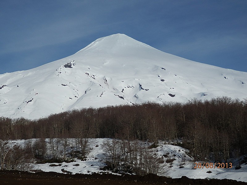 "El volcan" : ainsi nommé par les habitants de Pucon