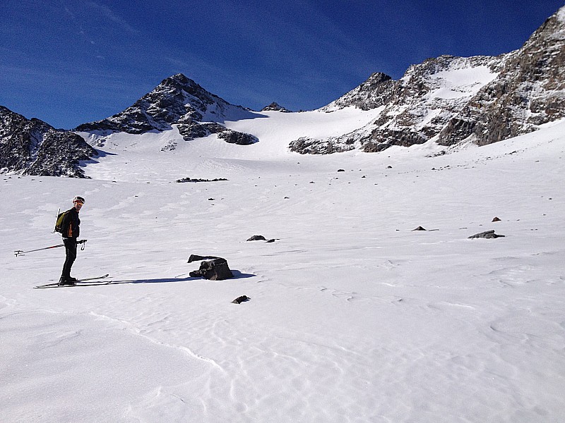 #3 Glacier de la pointe de Rénod : Neige dure mais bon grip Glacier de la pointe de Rénod : Neige dure mais bon grip