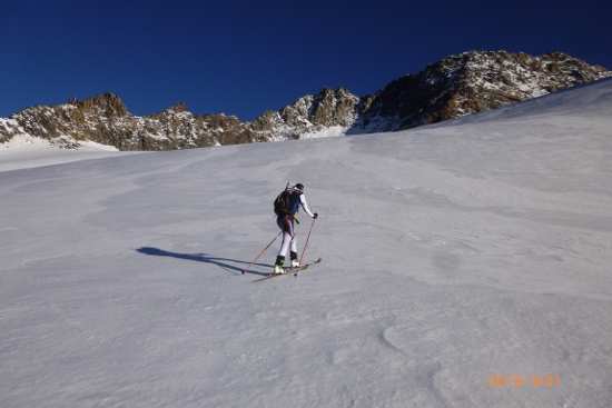 #1 Gébroulaz : sur le glacier Gébroulaz : sur le glacier