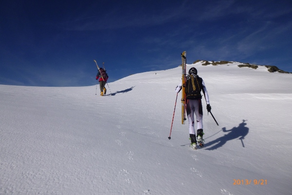 #4 Gébroulaz : derniers mètres débonnaires. Gébroulaz : derniers mètres débonnaires.