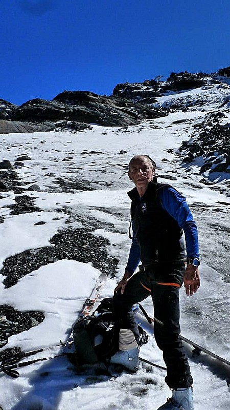 #10 Pointe Rénod : Dommage, c Pointe Rénod : Dommage, c'est déjà fini : plus de neige au dessous de 2850 m