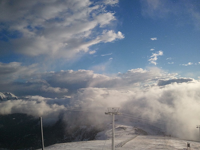 croix de chamrousse : ca se degage