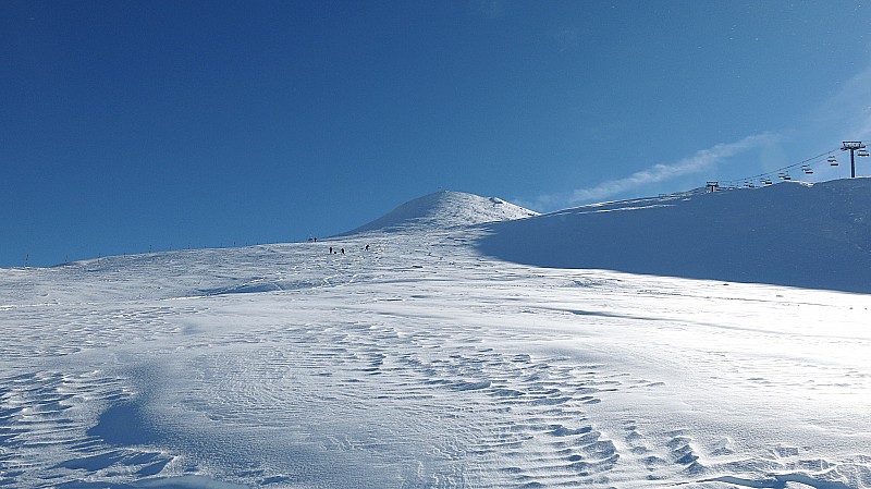 L'aiguille : avec qq vaguelettes, mais avec les fat tout passe!