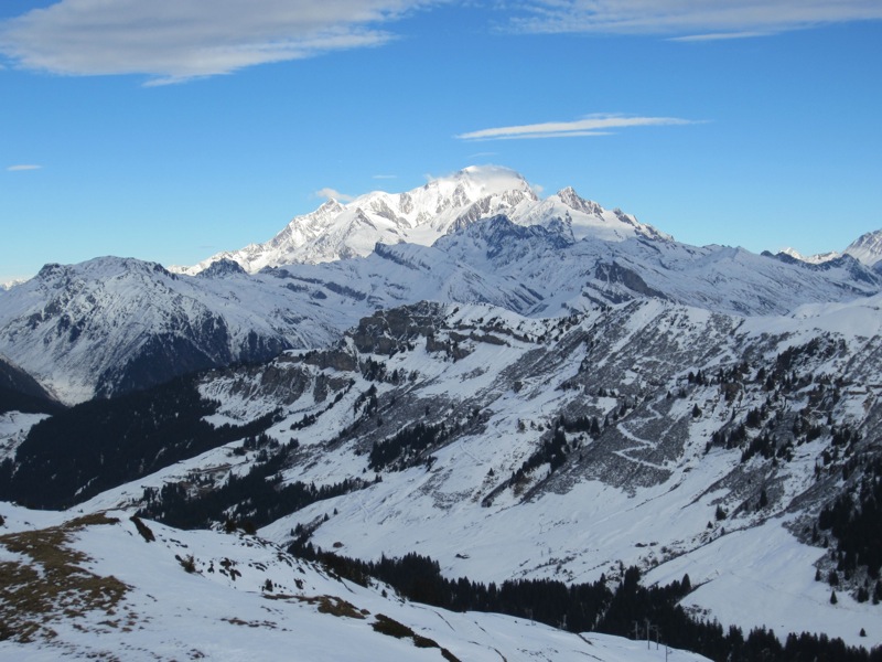 le Mt Blanc : et un chargement de lenticulaires