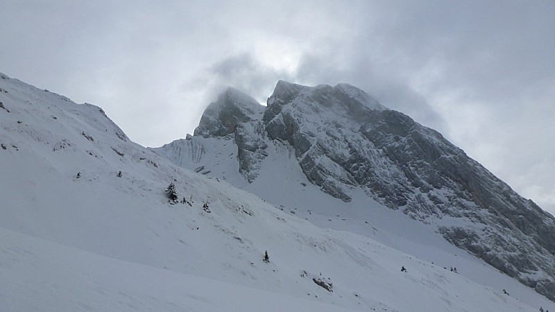 le Combaz : le Combaz depuis la combe de la Blonnière