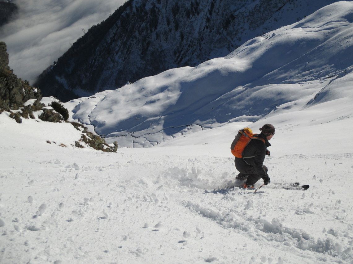 Gd Arc : une sacré descente nous attend...