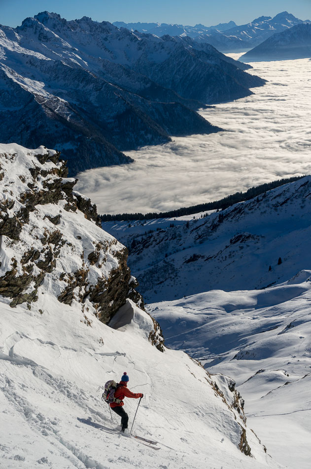 Au dessus du stratus