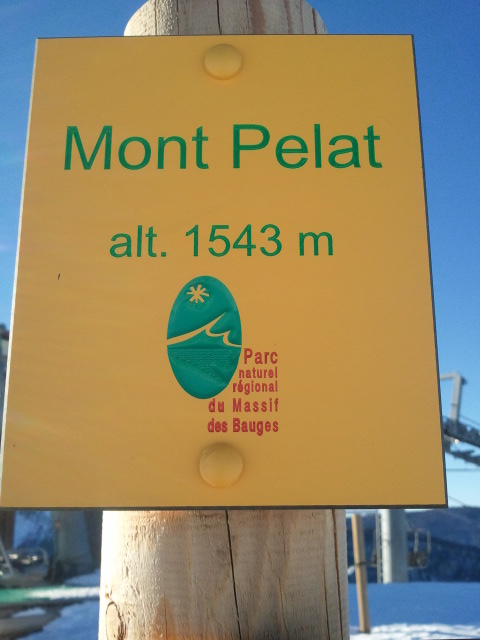 Mont Pellat : le sommet...