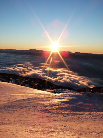 #11 Coucher de soleil : Allez petite récompense pour cette belle journée Coucher de soleil : Allez petite récompense pour cette belle journée