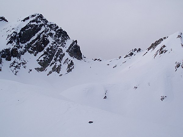 #4 Col de la porte d Col de la porte d'Eglise : avec le plafond nuageux, la photo est pas terrible mais c'est pour voir l'état.