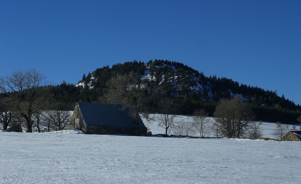 Les Eygaux : Un hameau isolé.