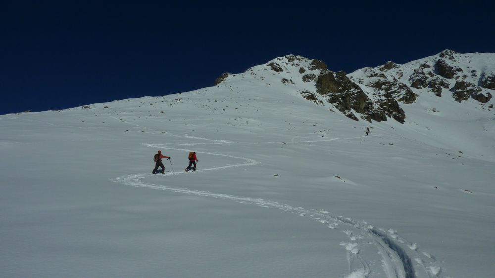 Acces à la calotte : va falloir traverser un champ de mines...