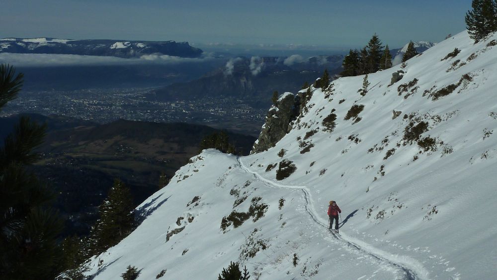 #9 Traversée bis : la meme avec la vue sur Grenoble Traversée bis : la meme avec la vue sur Grenoble