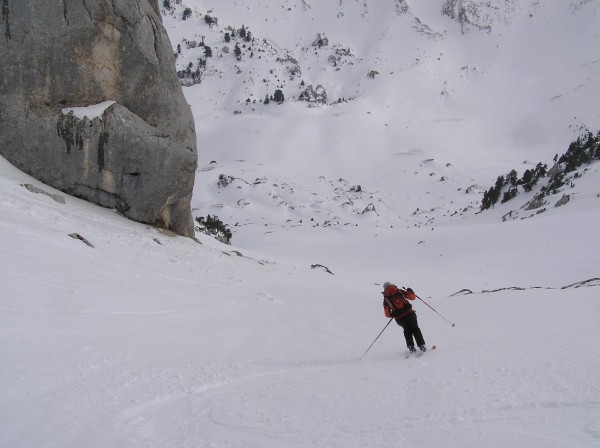 #4 transfo dans la descente : Marika dans la descente des Lances, neige parfaite transfo dans la descente : Marika dans la descente des Lances, neige parfaite