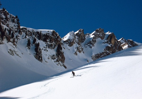 #7 Vallon de la Jasse : Toujours sous la belle crête de la Portelle. Vallon de la Jasse : Toujours sous la belle crête de la Portelle.