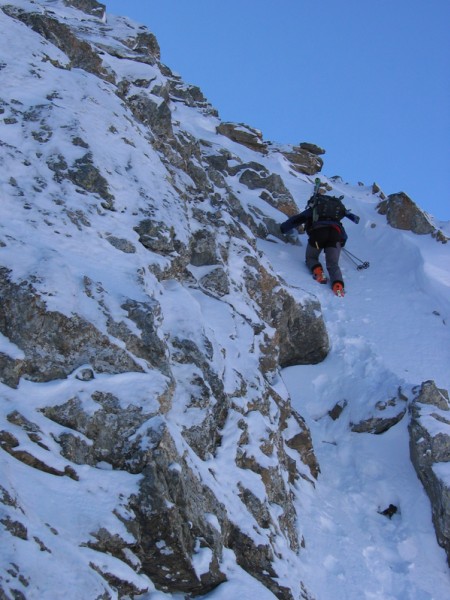 #3 Rocca Blanca : Un peu de mixte pour accéder à l Rocca Blanca : Un peu de mixte pour accéder à l'antécime