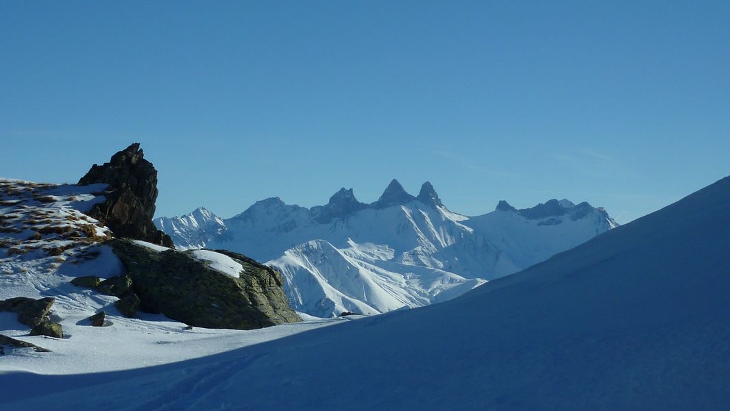 Aiguilles d'Arves : elles sont toutes proches