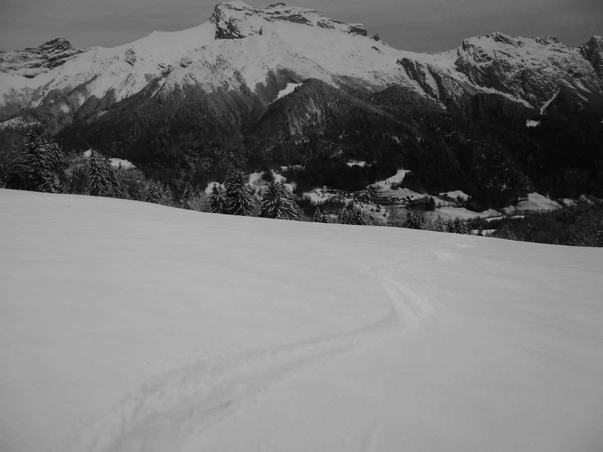 #1 au dessus col Marais : De ce coté pas de trace. au dessus col Marais : De ce coté pas de trace.