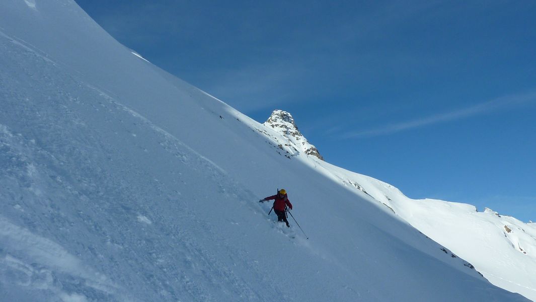 Yougs : à la recherche de la poudre avec 2 plaques de glace sous les semelles !!