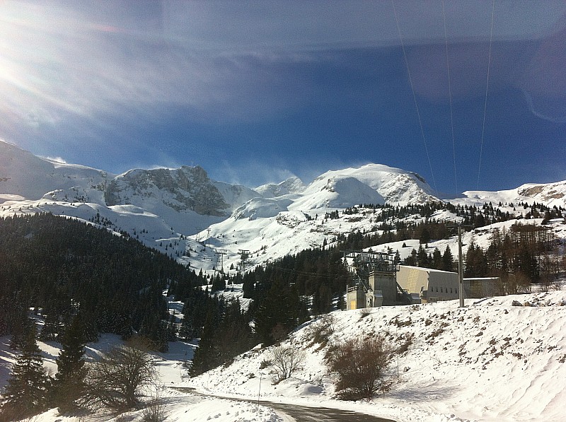 paysage dévoluard : conditions dévoluarde ce jour !! ca souffle