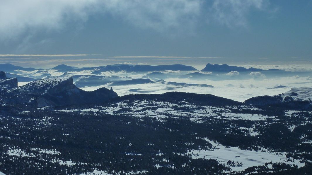 Vercors : contrastes de lumieres