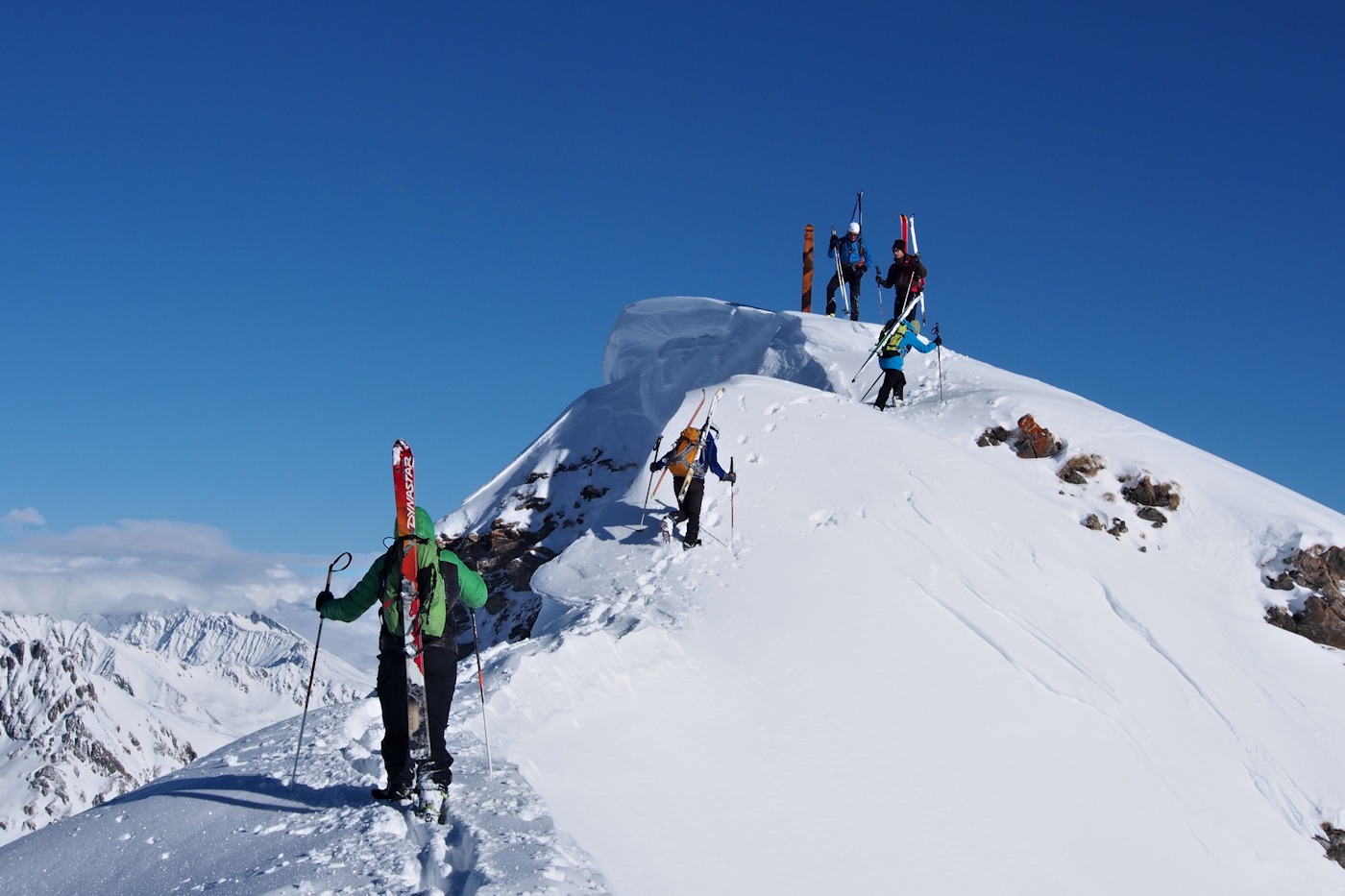 Crêt du Rey (2633 m) : Le sommet. Enfin !