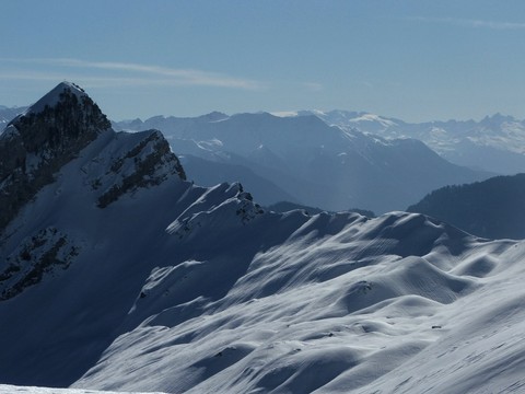 #3 Arrête sud du sommet : ...à perte de vue dans toutes les directions Arrête sud du sommet : ...à perte de vue dans toutes les directions