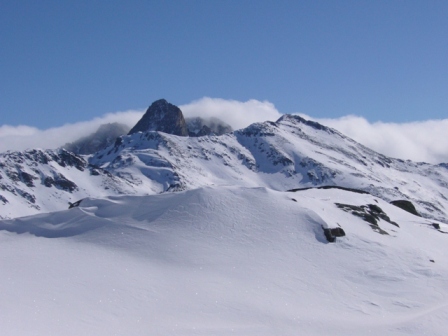 #3 Pic du Thabor : vue du sommet vers le sud Pic du Thabor : vue du sommet vers le sud