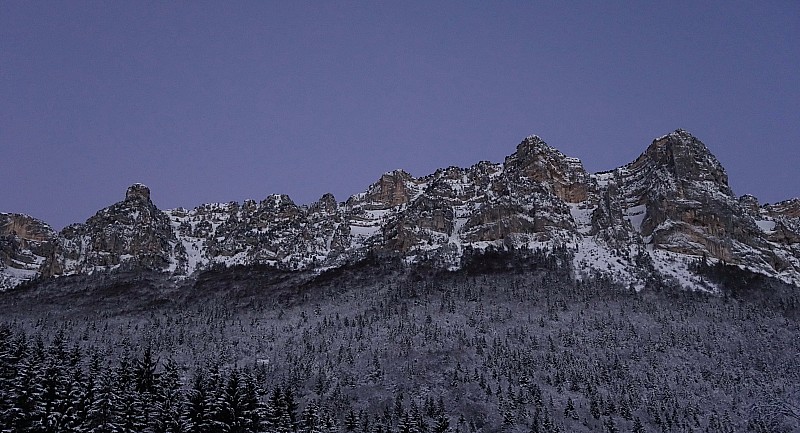 #3 Les couloirs de Marcieu : Peu avant le lever du jour. Les couloirs de Marcieu : Peu avant le lever du jour.