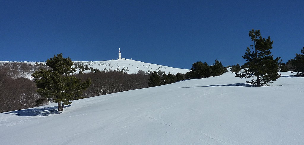 Ventoux versant sud : il y a de la place, on ne se bouscule pas !