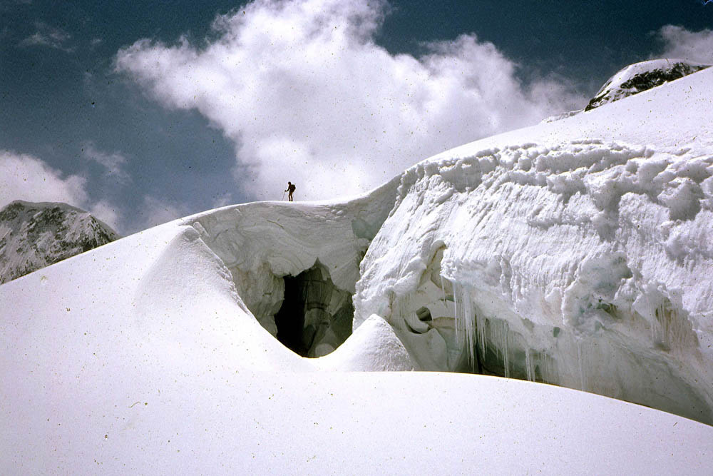 descente tranquille : Bonne visibilité heureusement