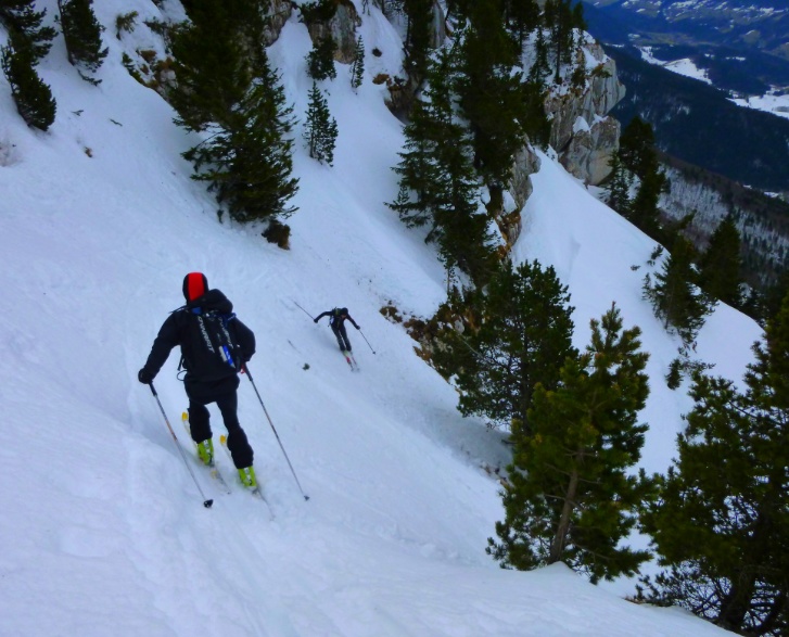 #3 Tencovaz : au dessus du crux : faut sauter un bout de rocher. Tencovaz : au dessus du crux : faut sauter un bout de rocher.