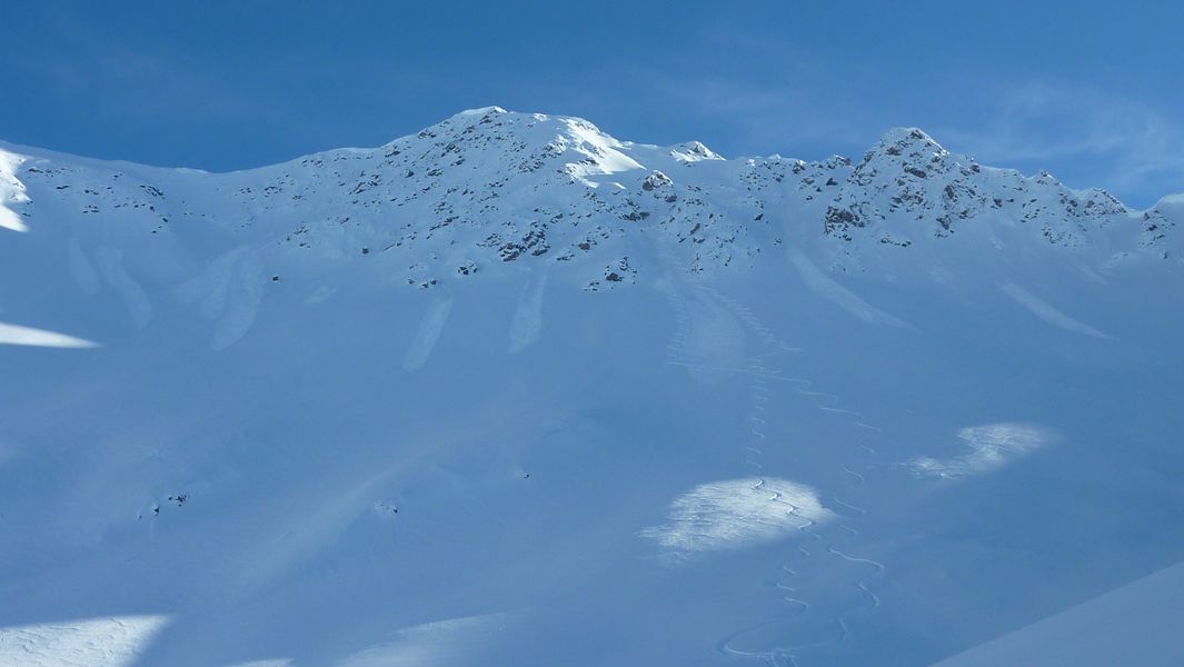 #16 Face Nord : la face/couloir du jour Face Nord : la face/couloir du jour