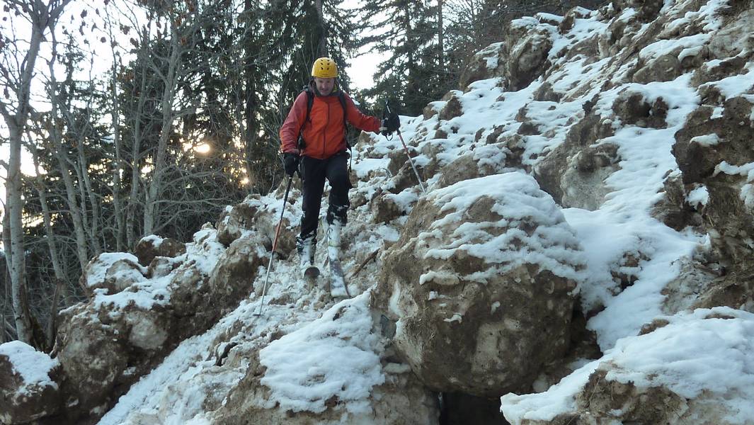 #21 Bouloches : coulée énorme sur la piste forestière Bouloches : coulée énorme sur la piste forestière