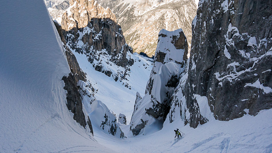 #20 Vue sur le dernier tiers : dommage le centre du couloir est déjà purgé Vue sur le dernier tiers : dommage le centre du couloir est déjà purgé