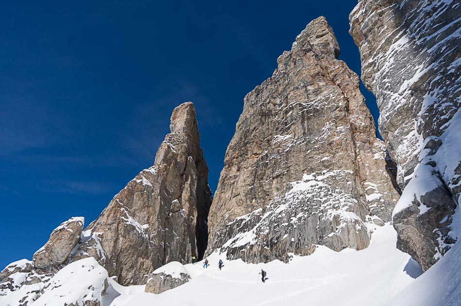 #15 Montée au couloir de gauche : histoire de voir Montée au couloir de gauche : histoire de voir