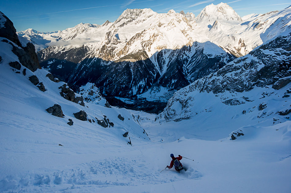 #24 Grande Pierrière pour finir : Gros ski sur 1000m de D- Grande Pierrière pour finir : Gros ski sur 1000m de D-