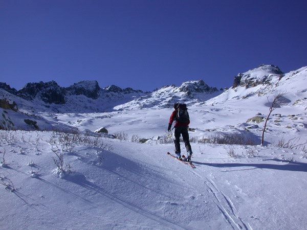 Montée vers le Rotondu : En route vers le sommet