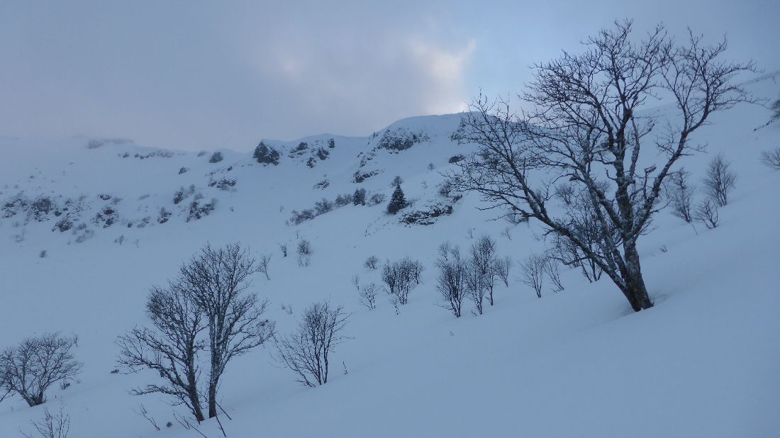 #6 Puy du Rocher : Gardé par plusieurs rideaux rocheux Puy du Rocher : Gardé par plusieurs rideaux rocheux