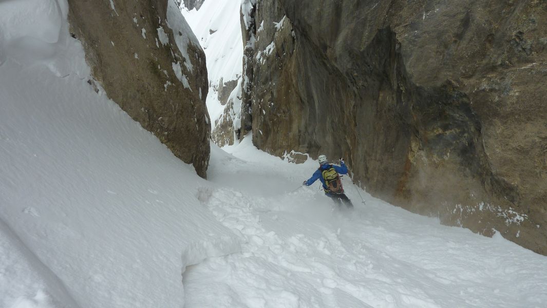 #21 Micha : entrée dans la gorge étroite Micha : entrée dans la gorge étroite