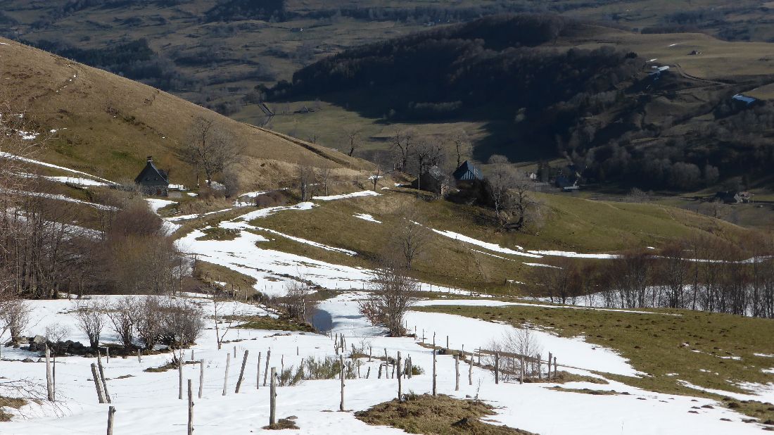 #2 Début d Début d'enneigement : Chemin de La Padèle et la Padeloune, un départ pile poêle.
