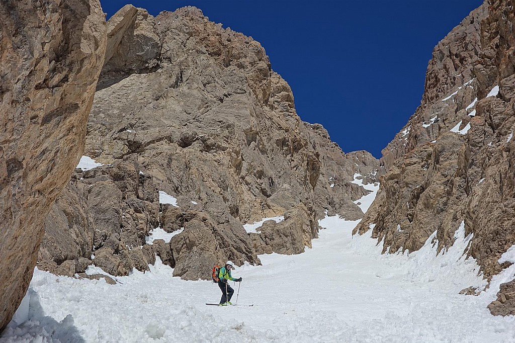 à la descente : à 3200 mètres