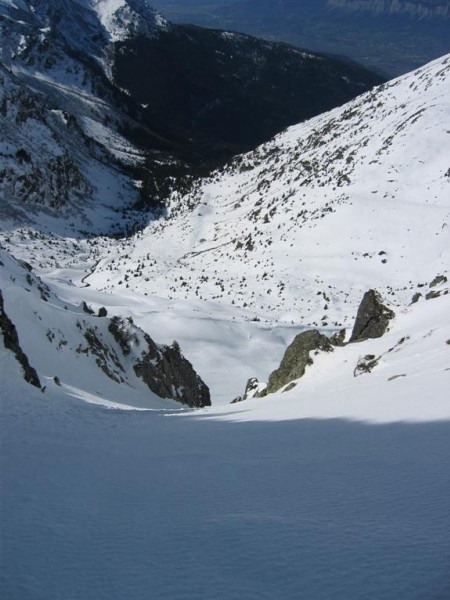 #6 Pas du pin : Le couloir vu d Pas du pin : Le couloir vu d'en-haut.