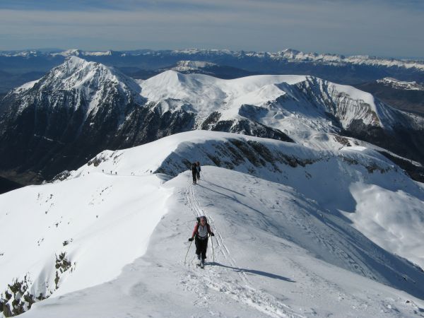 #3 L L'arête pour Pinelli : Cette arête est vraiment super sympa. Et elle est bien enneigée en ce moment