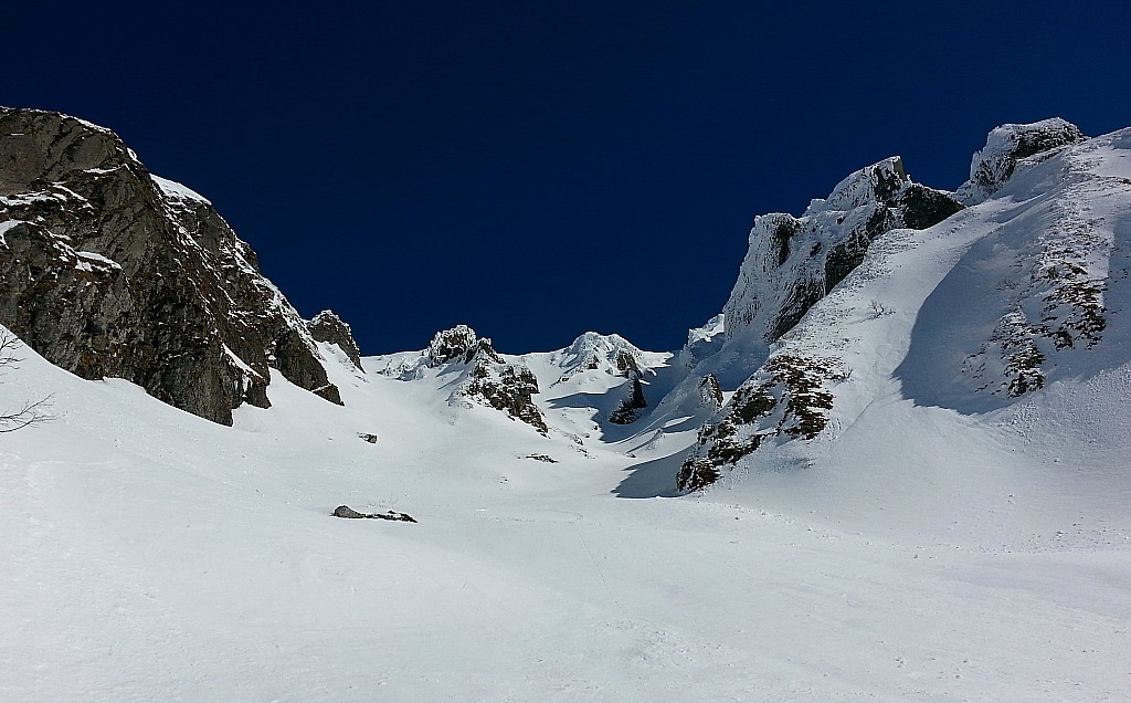 #8 Aiguilles du Diable : Le couloir SO du Pas de l Aiguilles du Diable : Le couloir SO du Pas de l'Ane: le plus à gauche