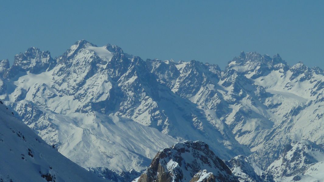 Ecrins : du Pic Sans Nom à la Meije