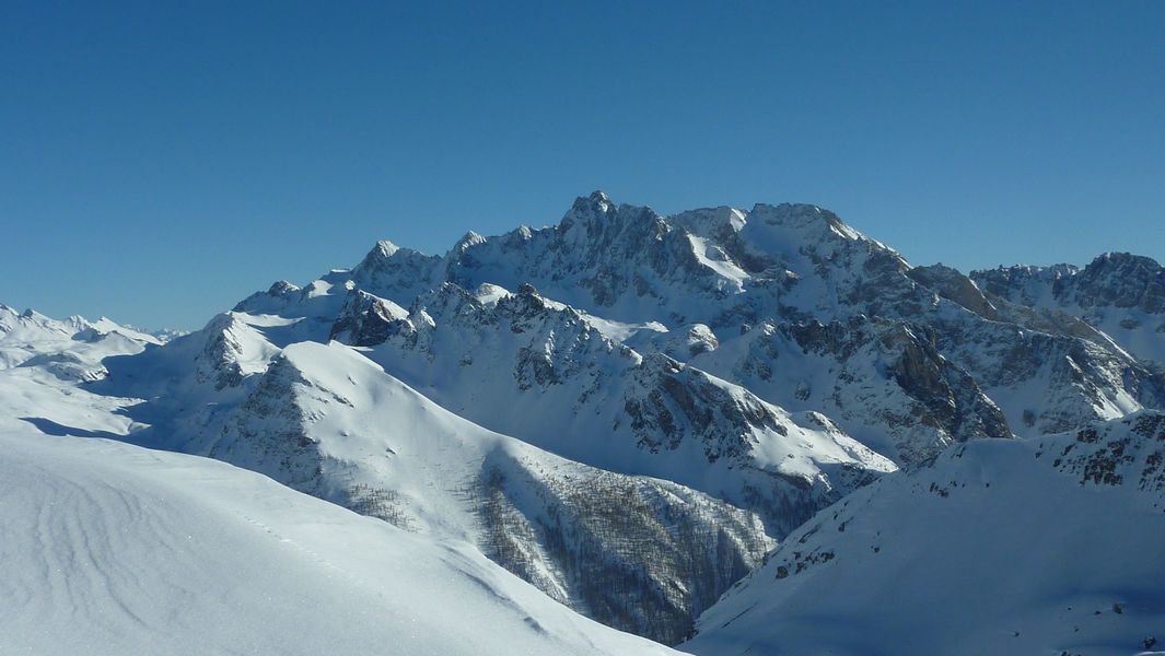 Aiguille de Chambeyron : lumière du soir