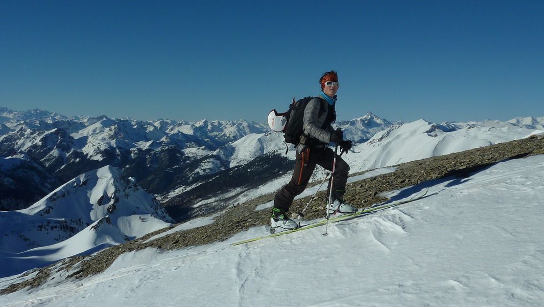 Tete de Girardin : dernière montée du jour